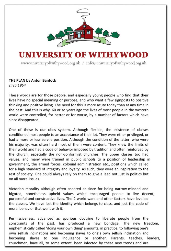 Click on the image to download the University of Withywood Plan